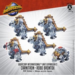 Carnitrons and Robo Brontox