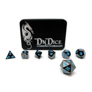 Chromatic Dragon - Black Chrome and Blue