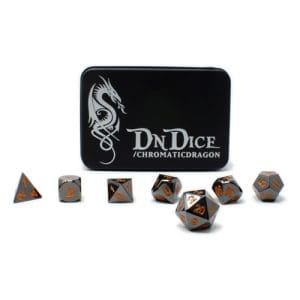 Chromatic Dragon - Black Chrome and Orange
