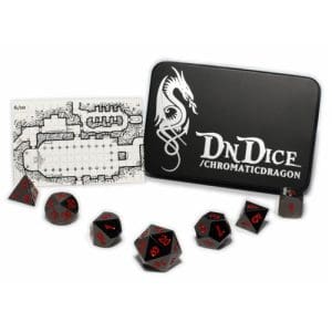 Chromatic Dragon - Black Chrome and Red