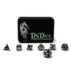 Chromatic Dragon - Black Chrome and White