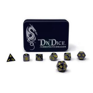 Chromatic Dragon - Black Chrome and Yellow