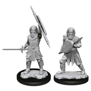D&D Nolzur's Marvelous Unpainted Miniatures: Human Fighter Male (Wave 13)