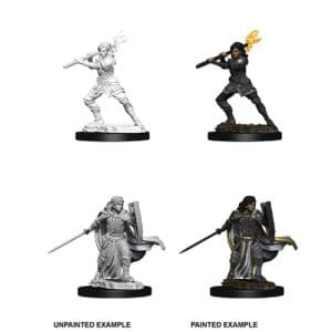 D&D Nolzur's Marvelous Unpainted Miniatures (W10) - Female Human Paladin