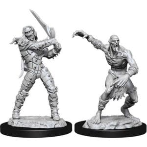 D&D Nolzur's Marvelous Unpainted Miniatures (W11): Wight & Ghast