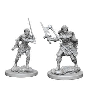 D&D Nolzur's Marvelous Unpainted Miniatures (W12) - Female Human Barbarian