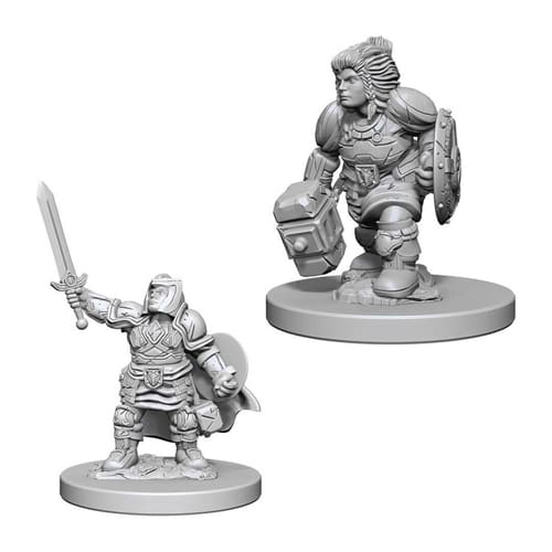 D&D Nolzur's Marvelous Unpainted Miniatures (W5) - Dwarf Female Fighter D&D Nolzur's Marvelous Unpainted Miniatures (W5) - Dwarf Female Fighter