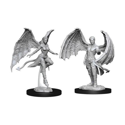 D&D Nolzur's Marvelous Unpainted Miniatures (Wave 10): Succubus & Incubus D&D Nolzur's Marvelous Unpainted Miniatures (Wave 10): Succubus & Incubus