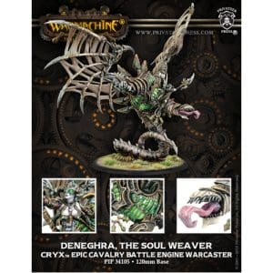 Deneghra, the Soul Weaver Cryx Epic Cavalry Battle Engine Warcaster