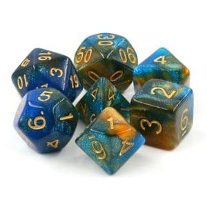 DnDice Acrylic Alchemy: Creators Grace Dice Set