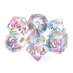 DnDice Acrylic Alchemy: Kraken's Wake Dice Set