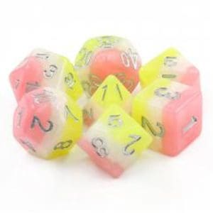 DnDice Acrylic Alchemy: Pixie Charm Dice Set