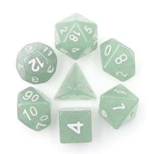 DnDice Acrylic Alchemy: Smoky Sniff Dice Set