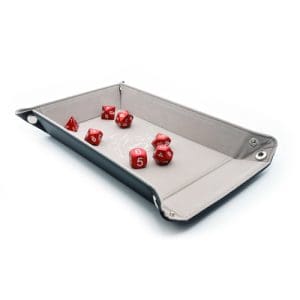 DnDice Adventure Gear: Golem Grey Dice Tray
