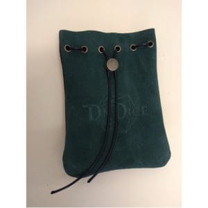 DnDice Adventure Gear: Suede Green Bag of Holding