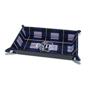DnDice Adventure Gear: Tartan Blue Dice Tray