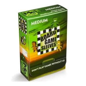 50x Board Game Sleeves - Medium 57 X 89mm Non-Glare