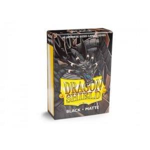 Dragon Shield Small Sleeves - Matte Black (60)