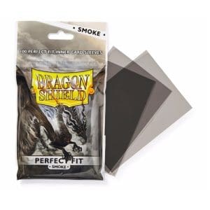 Dragon Shield Standard Perfect Fit Sleeves Clear/Smoke (100)