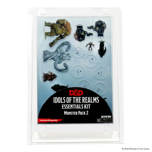 Dungeons & Dragons Idols of the Realms: Essentials 2D Miniatures Pack - Monster Pack #2 Dungeons & Dragons Idols of the Realms: Essentials 2D Miniatures Pack - Monster Pack #2