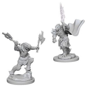 Dungeons & Dragons: Nolzur's Marvelous Unpainted Miniatures: Dragonborn Female Fighter (Wave 4)