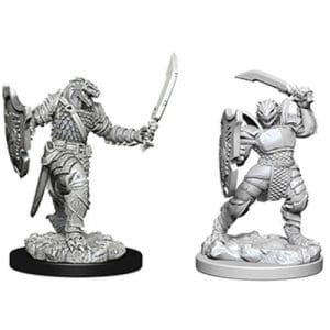 Dungeons & Dragons: Nolzur's Marvelous Unpainted Miniatures: Dragonborn Female Paladin (Wave 5)