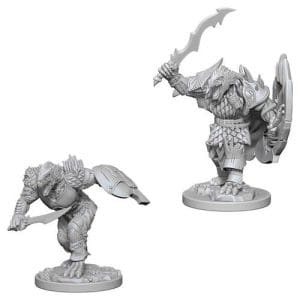 Dungeons & Dragons: Nolzur's Marvelous Unpainted Miniatures: Dragonborn Male Fighter (Wave 4)