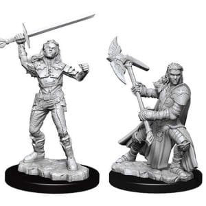 Dungeons & Dragons: Nolzur's Marvelous Unpainted Miniatures: Female Half-Orc Fighter (Wave 7)