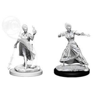 Dungeons & Dragons: Nolzur's Marvelous Unpainted Miniatures: Fire Genasi Female Wizard (Wave 5)