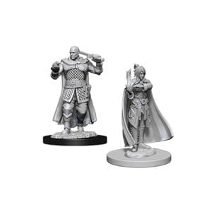 Dungeons & Dragons: Nolzur's Marvelous Unpainted Miniatures: Minsc And Boo & Delina (Wave 8)