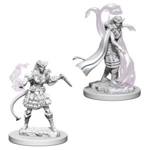 Dungeons & Dragons: Nolzur's Marvelous Unpainted Miniatures: Tiefling Female Sorcerer (Wave 4)
