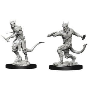 Dungeons & Dragons: Nolzur's Marvelous Unpainted Miniatures: Tiefling Male Rogue (Wave 5)