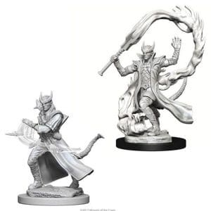 Dungeons & Dragons: Nolzur's Marvelous Unpainted Miniatures: Tiefling Male Sorcerer (Wave 4)