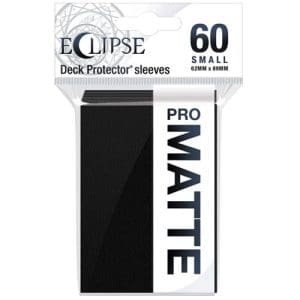 Eclipse Matte Small Sleeves: Jet Black (60)