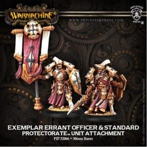 Exemplar Errant Officer & Standard