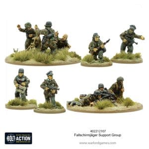 Fallschirmjager Support Group (HQ, Mortar & MMG)