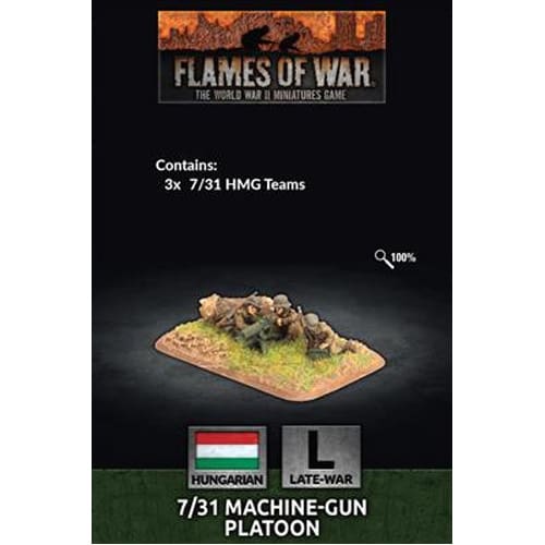 Flame Of War: 7/31 MG Platoon (x3)