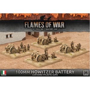 Flames of War: 100mm Howitzer Battery