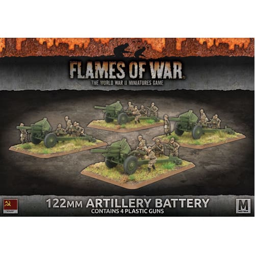 Flames of War: 122mm Artillery Battery