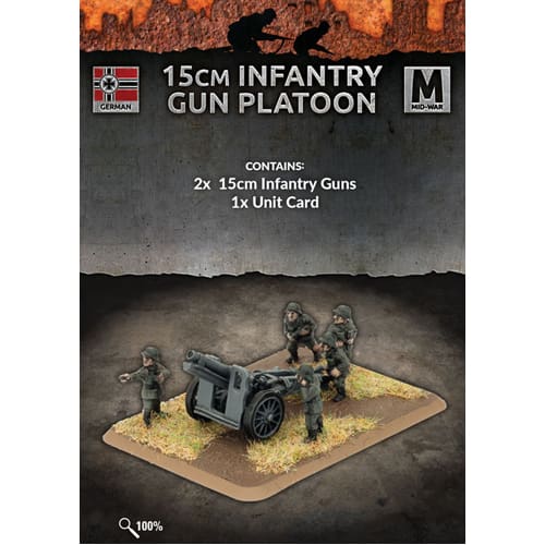 Flames of War: 15cm Infantry Gun Platoon