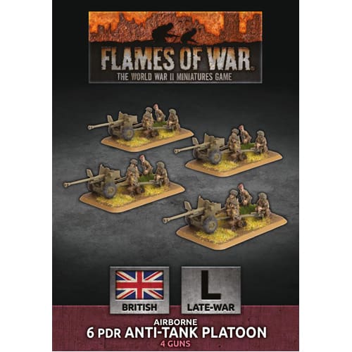 Flames of War - 6 PDR Anti-Tank Platoon