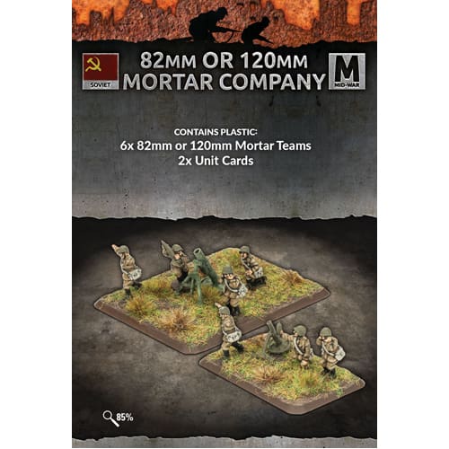Flames of War: 82mm or 120mm Mortar Company