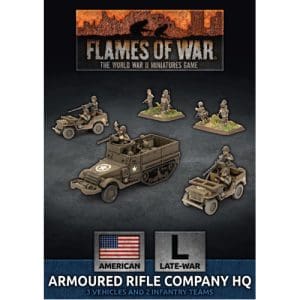 Flames of War: Armored Rifle Company HQ