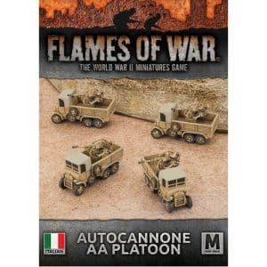 Flames of War: Autocannone 20mm AA Platoon