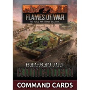 Flames of War: Bagration: Romanian Command Cards