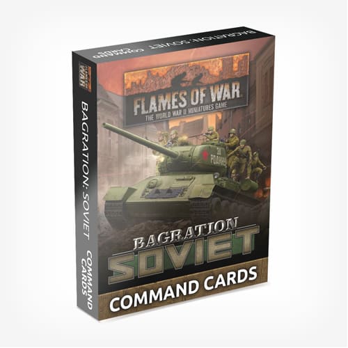Flames of War - Bagration: Soviet Command Cards