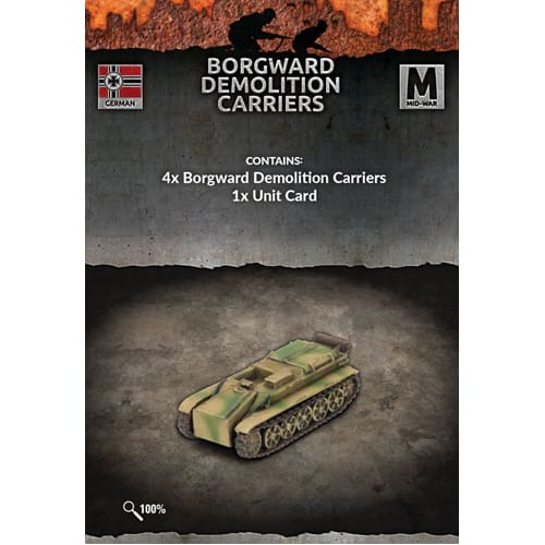 Flames of War: Borgward Demolition Carriers