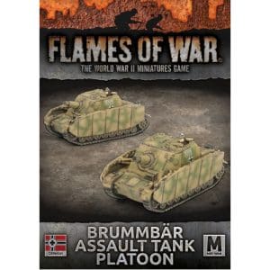 Flames of War: Brummbar Assault Tank Platoon
