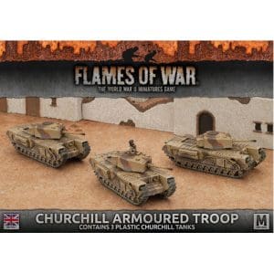 Flames of War: Churchill Armoured Troop