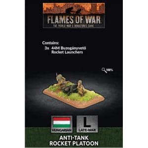 Flames of War: Hungarian: Anti-Tank Rocket Platoon